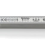 Hultafors 150003 Aluminium 2m Folding Rule 10 Pce 59-2-10
