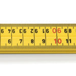 Hultafors 200904 Fibreglass 1m Folding Rule Yellow G59-1-4-12 GU