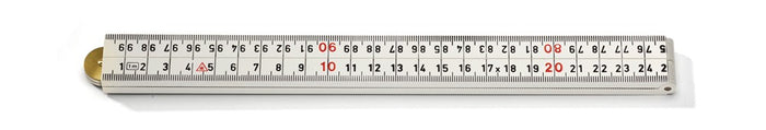Hultafors 201004 Fibreglass 1m Folding Rule White G59-1-4-12 VI