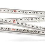 Hultafors 201004 Fibreglass 1m Folding Rule White G59-1-4-12 VI