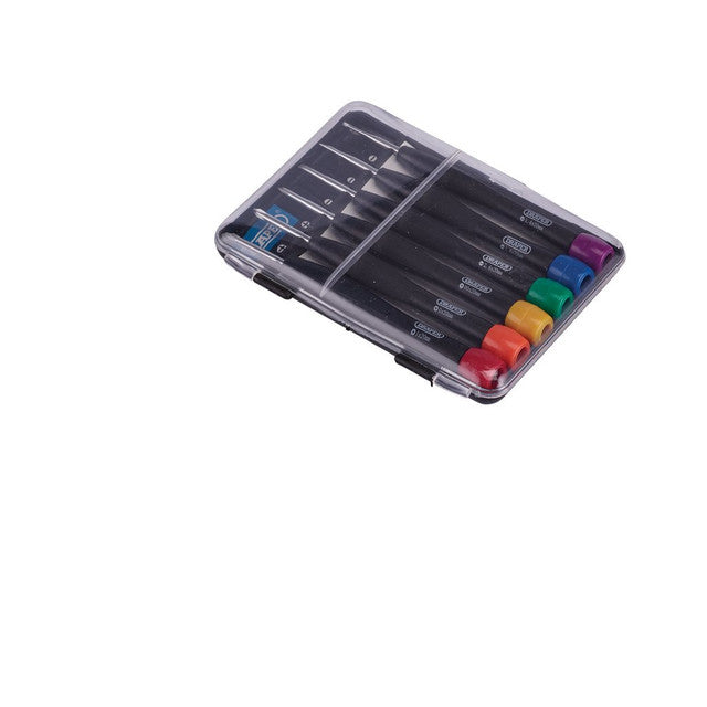 Draper Tools Precision Screwdriver Set, 6 Pce