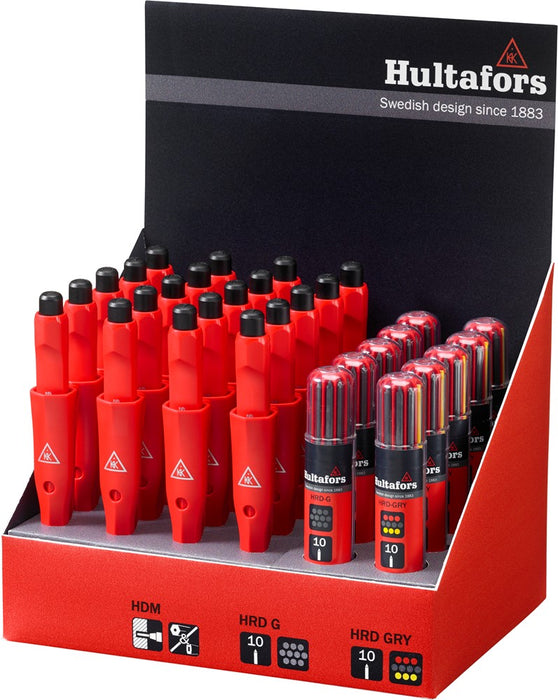 Hultafors 650130 Dry Markers & Refills, Display Pack