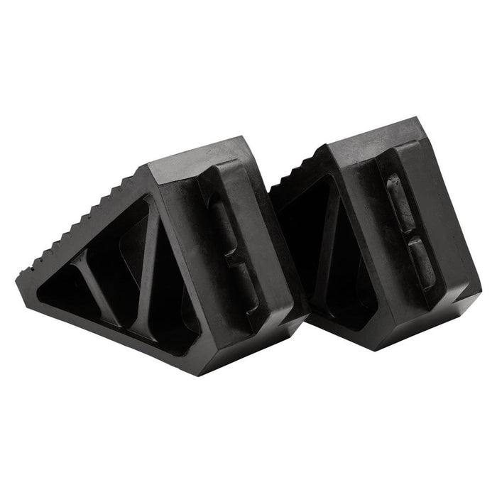Draper 6T Rubber Wheel Chocks - Pair