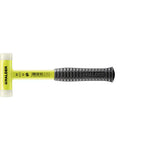 Halder Soft-Face Mallet Non-Rebound Break-Proof Steel Tube Handle Yellow Coated Ø 30mm Nylon