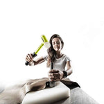 Halder Soft-Face Mallet Non-Rebound Break-Proof Steel Tube Handle Yellow Coated Ø 40mm Nylon