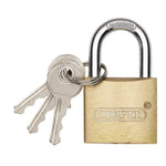 Draper Brass Cylinder Padlock 30mm