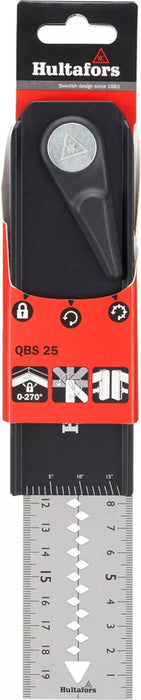 Hultafors 256023 Quattro Bevel Square QBS 25