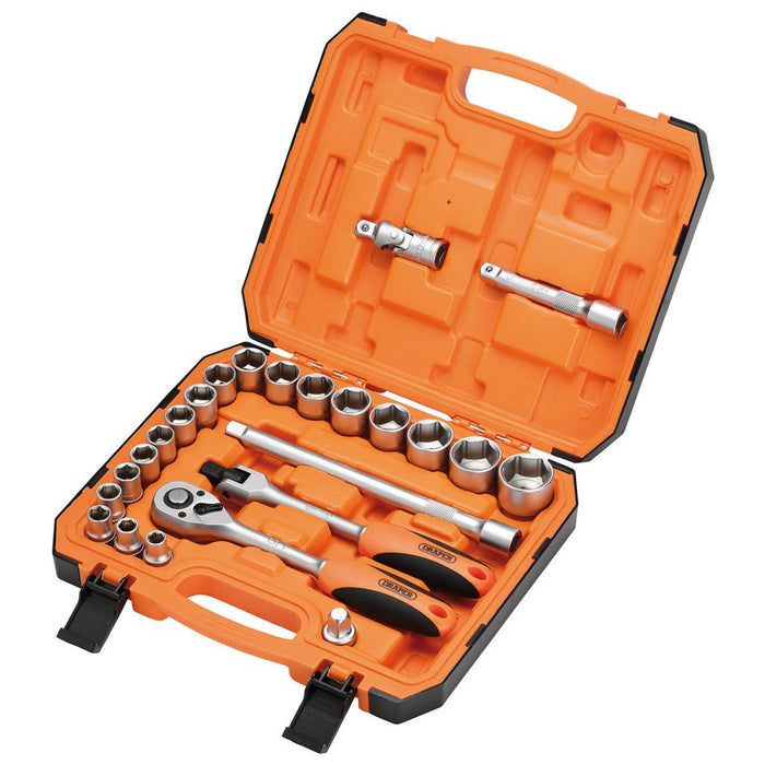 Draper Hi-Torq® 6 Point Socket Set, 1/2