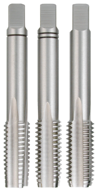 Ruko Hand Tap Set DIN 352 SK HSS  M4 x 0.7mm Straight Flute 3 Piece 230042