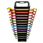 Draper Tools Hi-Torq® Metric Coloured Combination Spanner Set (13 Piece)