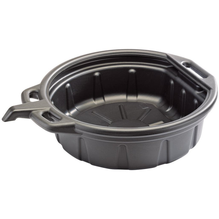 Draper Tools 16L Fluid Drain Pan Black 23258