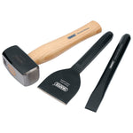 Draper Tools Builders Kit with Hickory Handle, 3 Pce