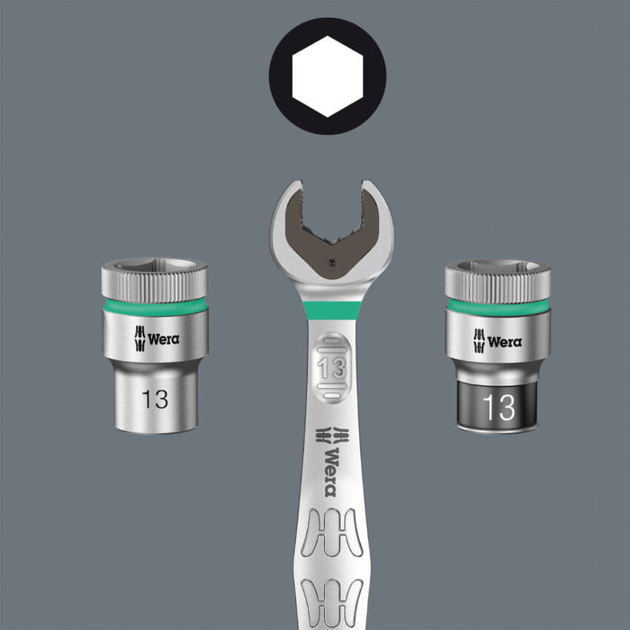 Wera 8740 B Hex-Plus Zyklop Bit Socket 3/8