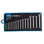Draper Hi-Torq Metric Ratchet Combination Spanner Set, 16 Pce