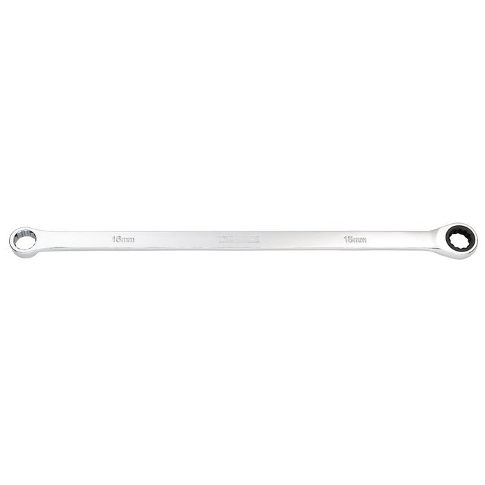 Draper HI-TORQ® Metric Extra-Long Double Ring Ratchet Spanner 16mm
