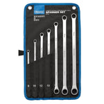 Draper HI-TORQ® Metric Extra-Long Double Ring Ratchet Spanner Set 7 Pce