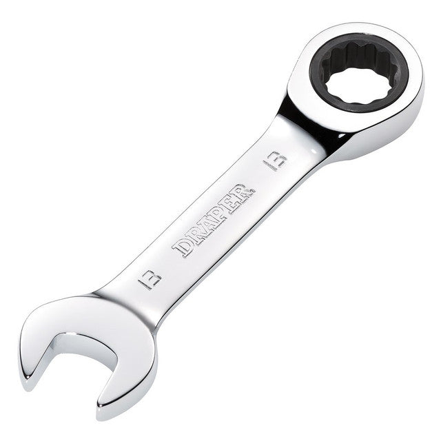 Draper Hi-Torq Metric Stubby Ratchet Combination Spanner 13mm
