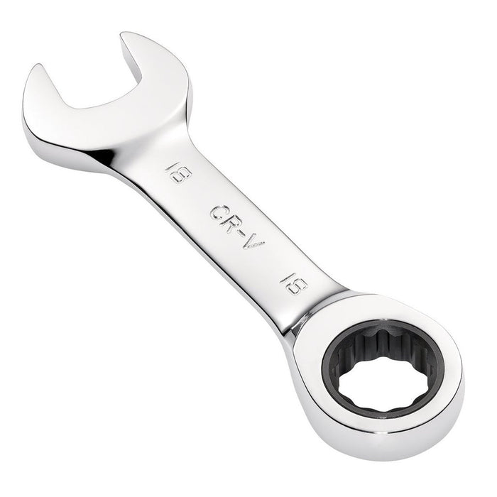 Draper Hi-Torq Metric Stubby Ratchet Combination Spanner 18mm