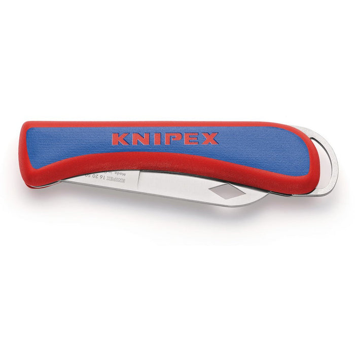 Knipex 16 20 50 SB Folding Knife for Electricians,120mm