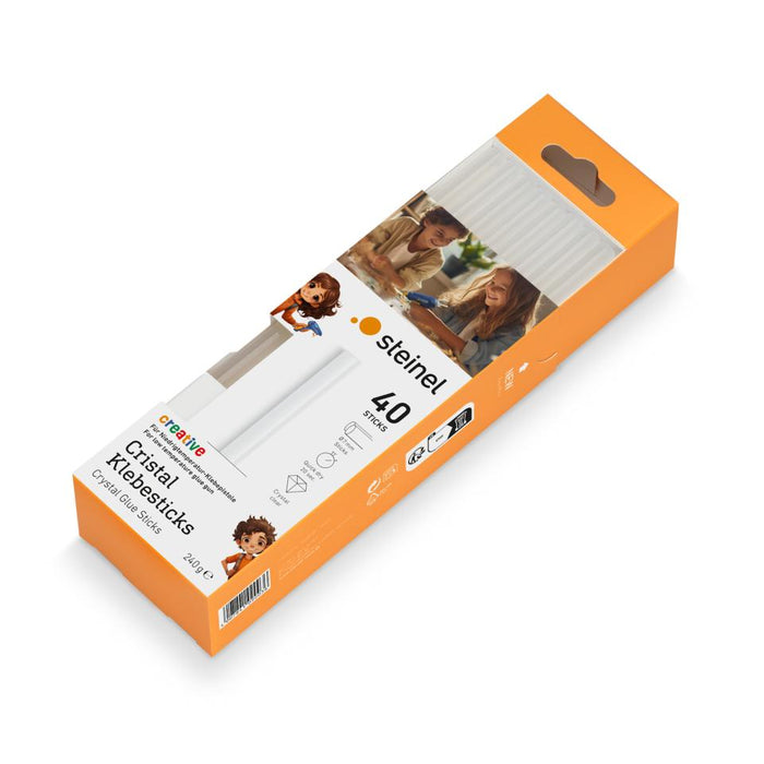 Steinel Cristal Glue Sticks Ø 7mm Low Temp LT 40 Sticks 090036