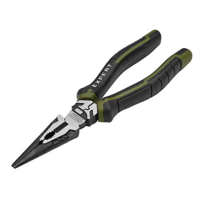 Draper Expert 200mm High Leverage Long Nose Pliers