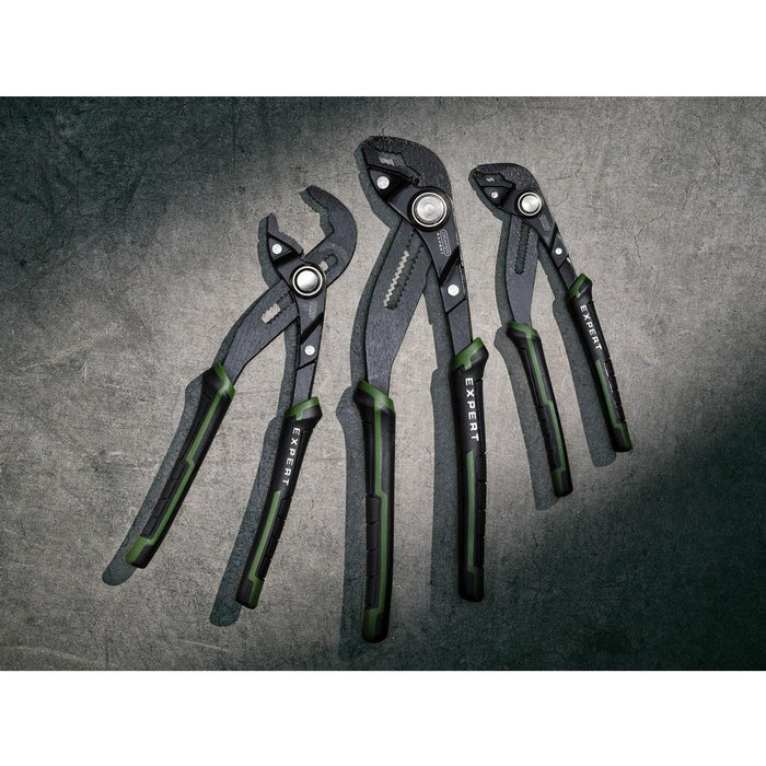 Draper Expert Quick Release Water Pump Pliers Set (3 Piece)