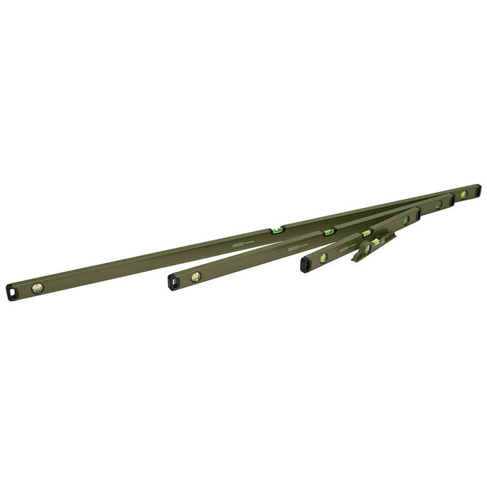 Draper Expert Box and Boat Spirit Level Set (4 Piece)