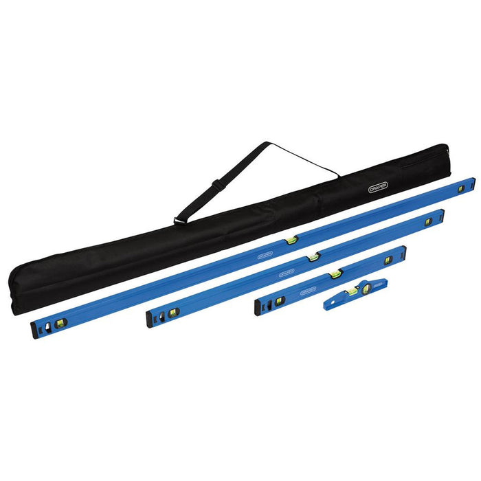 Draper Box and Torpedo Spirit Level Set (4 Piece)