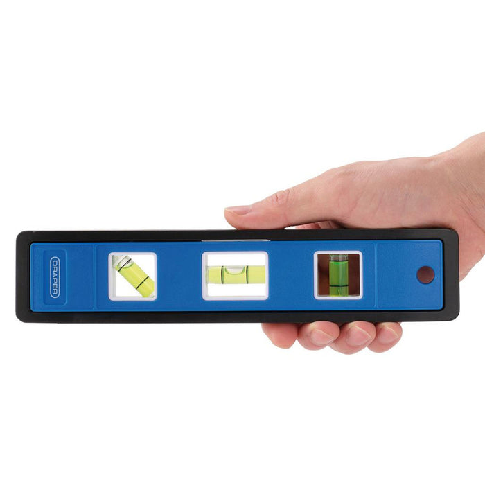 Draper Aluminium Torpedo Spirit Level 230mm