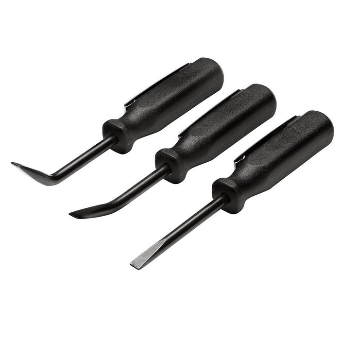 Draper Mini Pry Bar Set 125mm Black 3 Piece