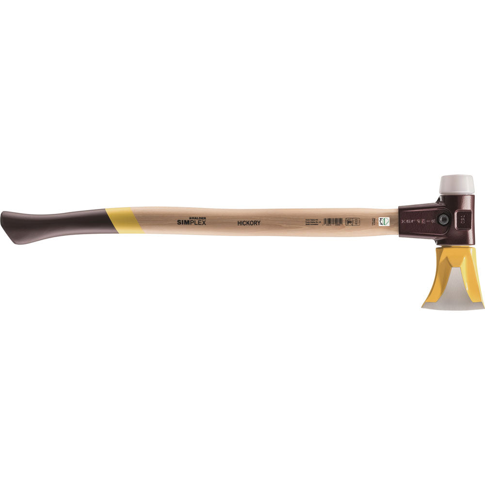 Halder SIMPLEX Splitting Axe Superplastic with Hickory Handle & Cast I ...