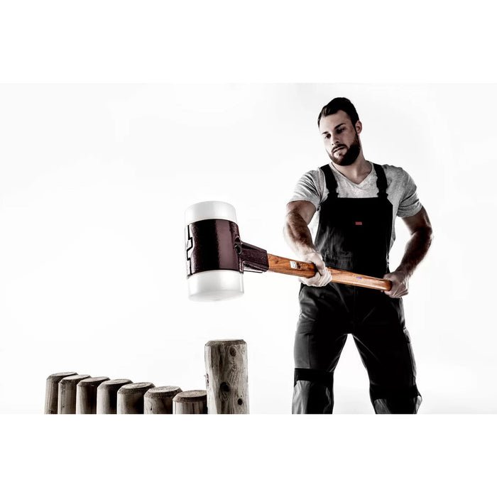 Halder SIMPLEX Sledge Hammer Superplastic with Cast Iron Housing & Hickory Handle 7700g
