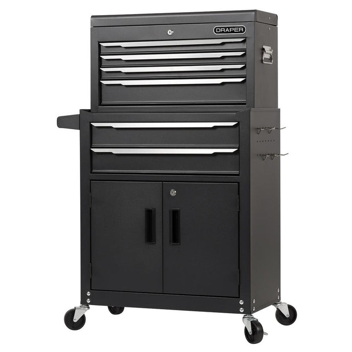 Draper 30680 Combined Roller Cabinet and Tool Chest 6 Drawer 24
