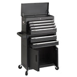 Draper 30680 Combined Roller Cabinet and Tool Chest 6 Drawer 24