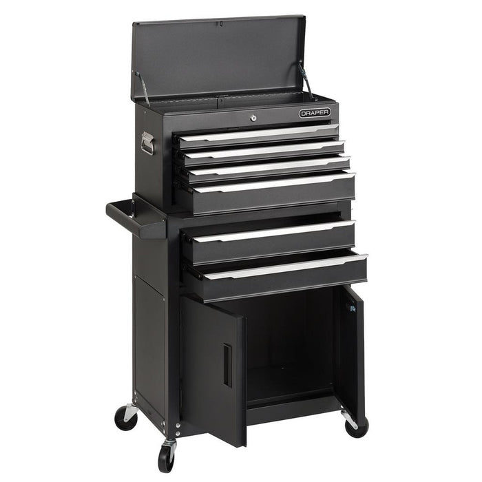 Draper 30680 Combined Roller Cabinet and Tool Chest 6 Drawer 24