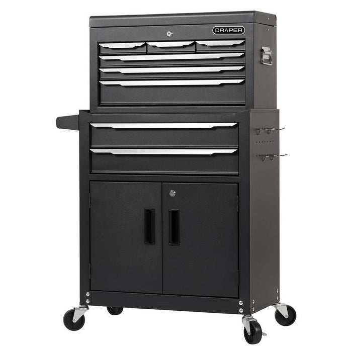 Draper 30681 Combined Roller Cabinet and Tool Chest 8 Drawer 24