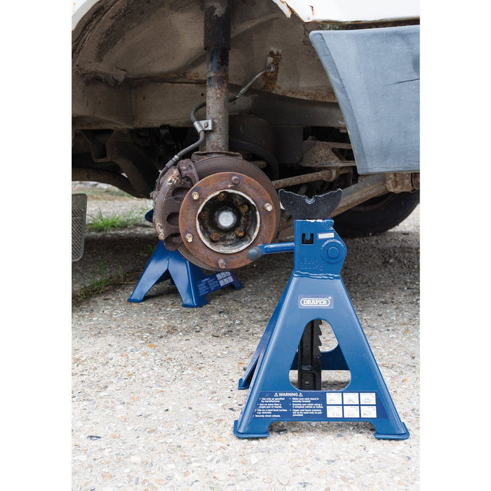 Draper Tools Ratchet Axle Stands 6 Tonne (Pair) 30883