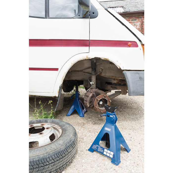Draper Tools Ratchet Axle Stands 6 Tonne (Pair) 30883