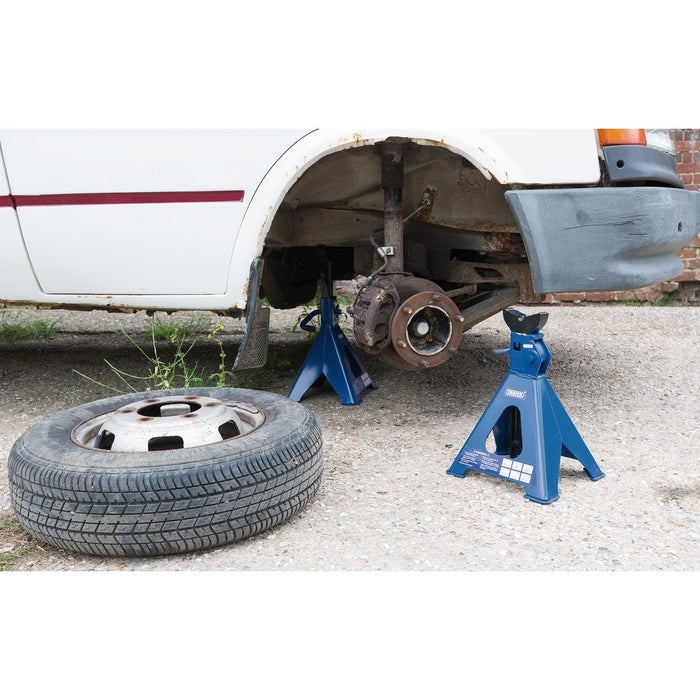 Draper Tools Ratchet Axle Stands 6 Tonne (Pair) 30883