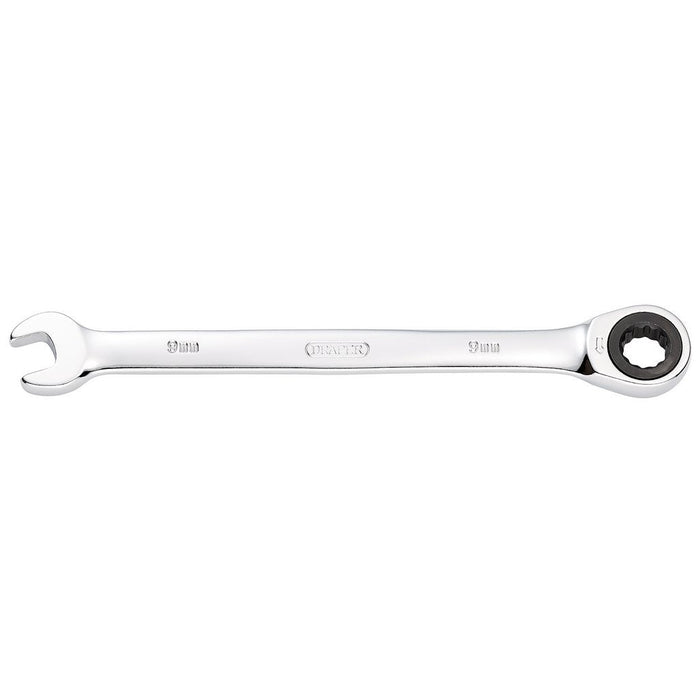 Draper Tools Metric Ratcheting Combination Spanner 9mm 31006