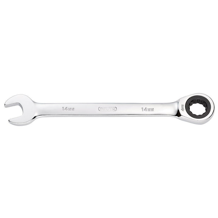Draper Tools Metric Ratcheting Combination Spanner 14mm 31011