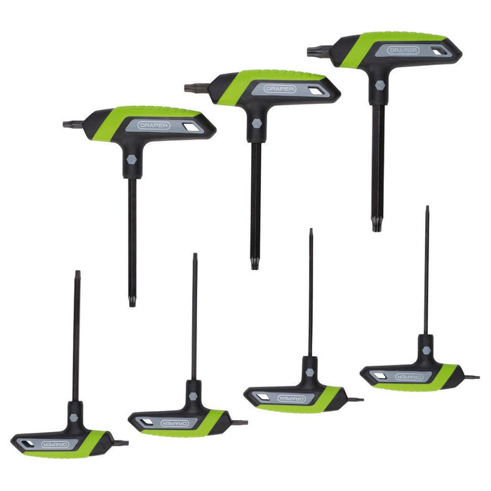 Draper 31120 TX-STAR® and Metric T-Handle Hex Key Set (14 Piece)