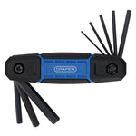 Draper 31124 Folding Hex Key Set (8 Piece)