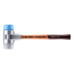 Halder SIMPLEX Soft-Face Mallet Aluminium Housing & Wooden Handle TPE-Soft/TPE-Mid 635g