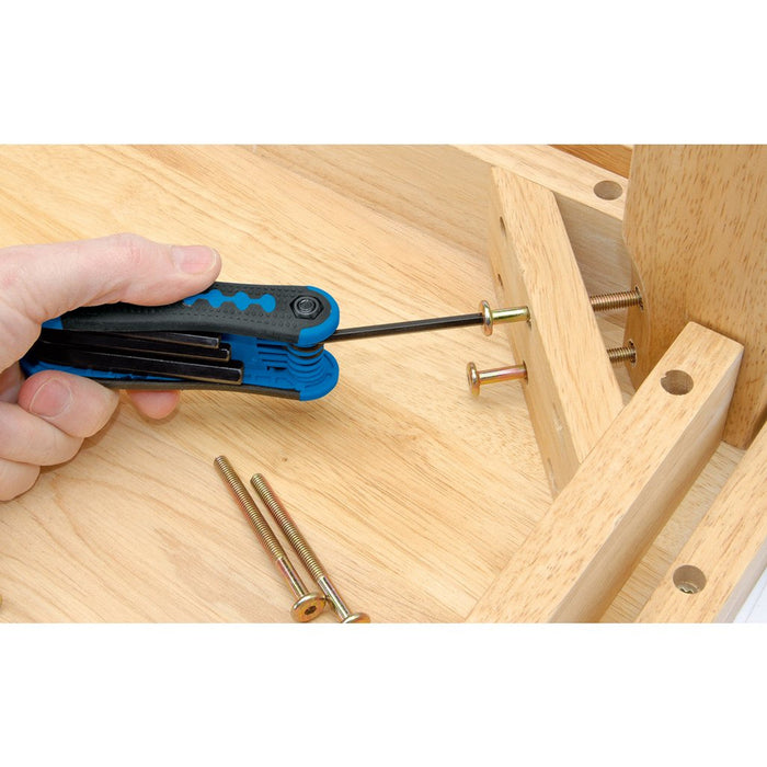 Draper Tools Metric Hexagon Set, 17 Pce