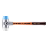 Halder SIMPLEX Soft-Face Mallet Aluminium Housing & Wooden Handle TPE-Soft/Superplastic 350g