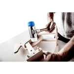 Halder SIMPLEX Soft-Face Mallet Aluminium Housing & Wooden Handle TPE-Soft/Superplastic 185g
