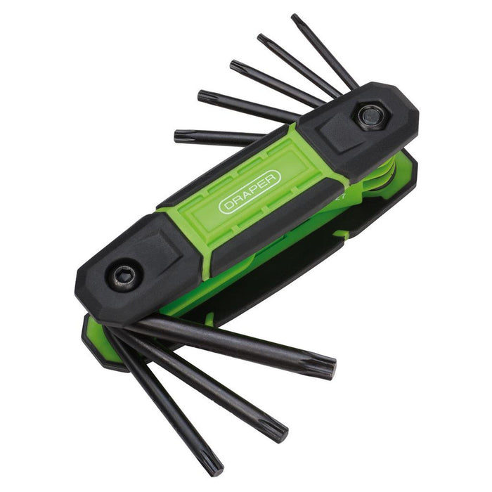 Draper 31256 Folding TX-STAR® Key Set (8 Piece)