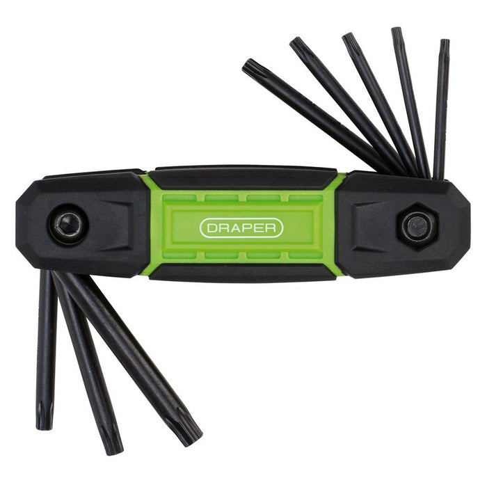 Draper 31256 Folding TX-STAR® Key Set (8 Piece)
