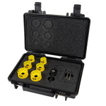 C.K Vorteck Pro Cobalt QC Sheet Steel Hole Saw Set
